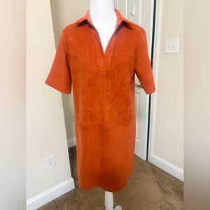 Naked Zebra Rust colored Dress